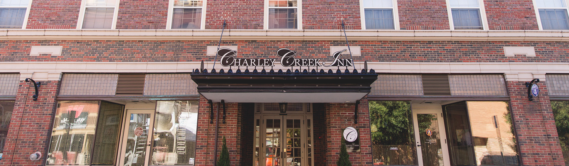 Front View of Charley Creek Inn - Wabash, Indiana